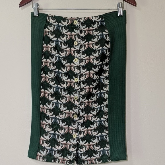 Anthropologie Dolan Devlin Buttondown Pencil Skirt - Picture 3 of 7